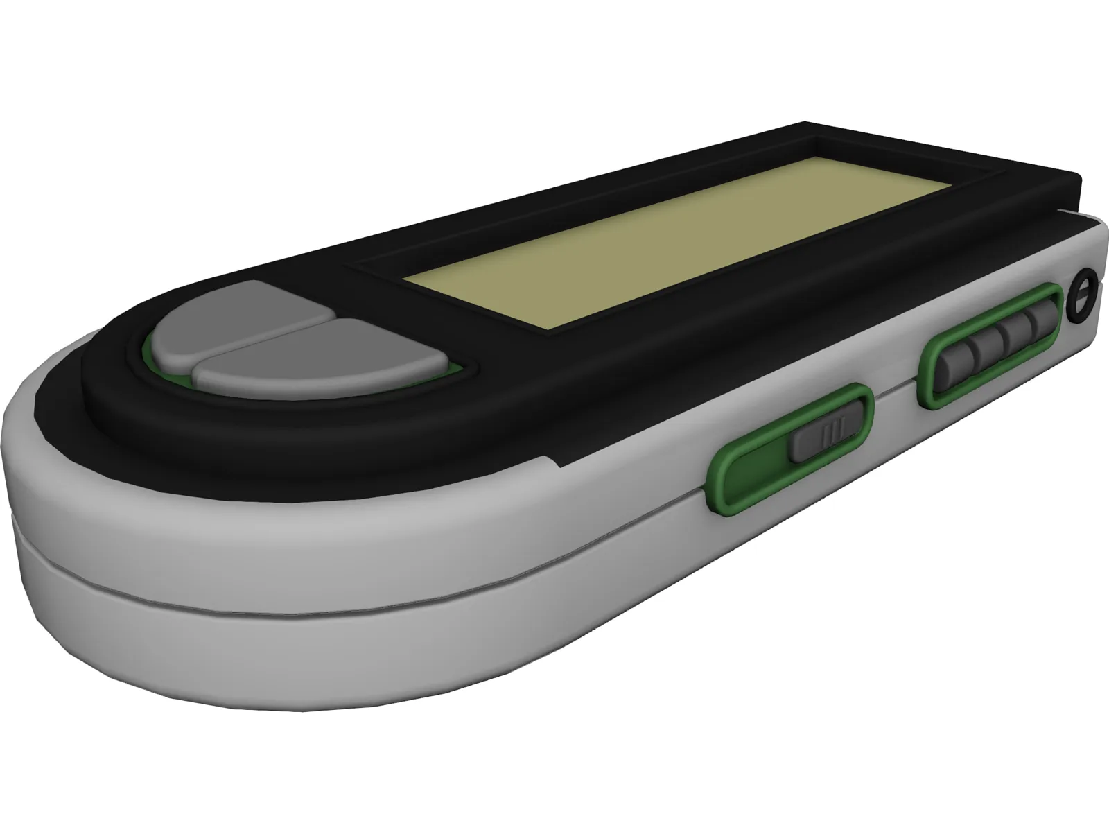 MP3 Player 3D Model