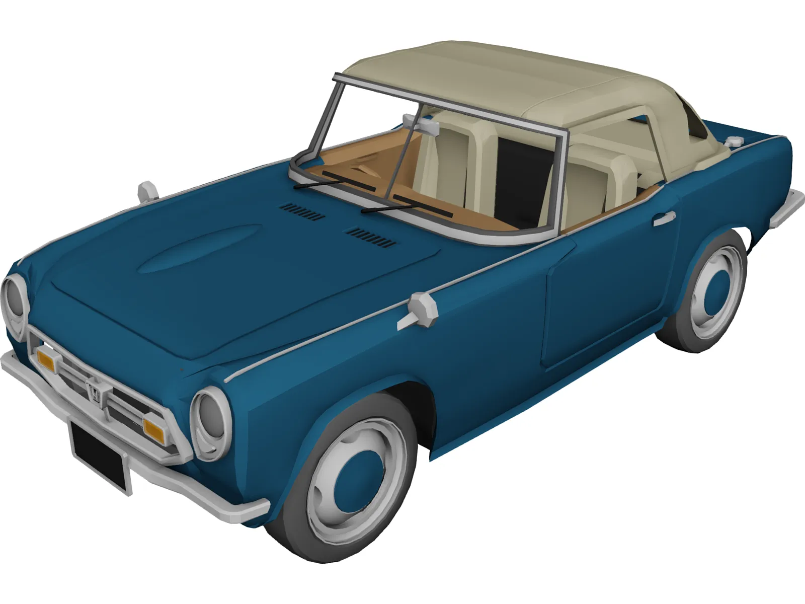 Honda s800 3D Model