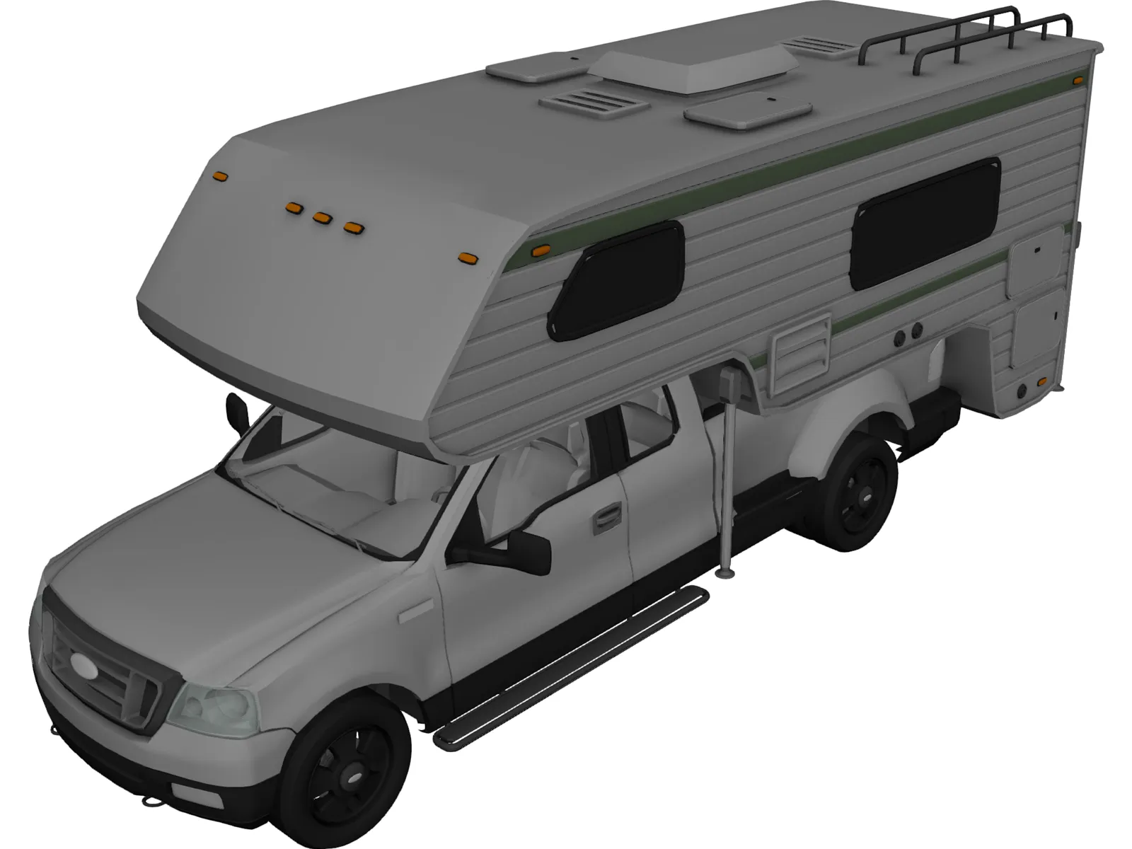 Camper 3D Model