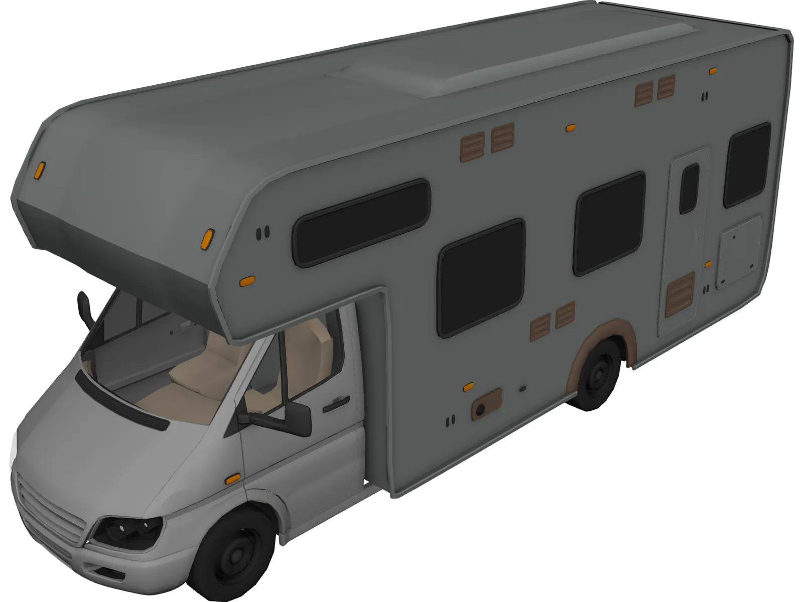 Camper 3D Model