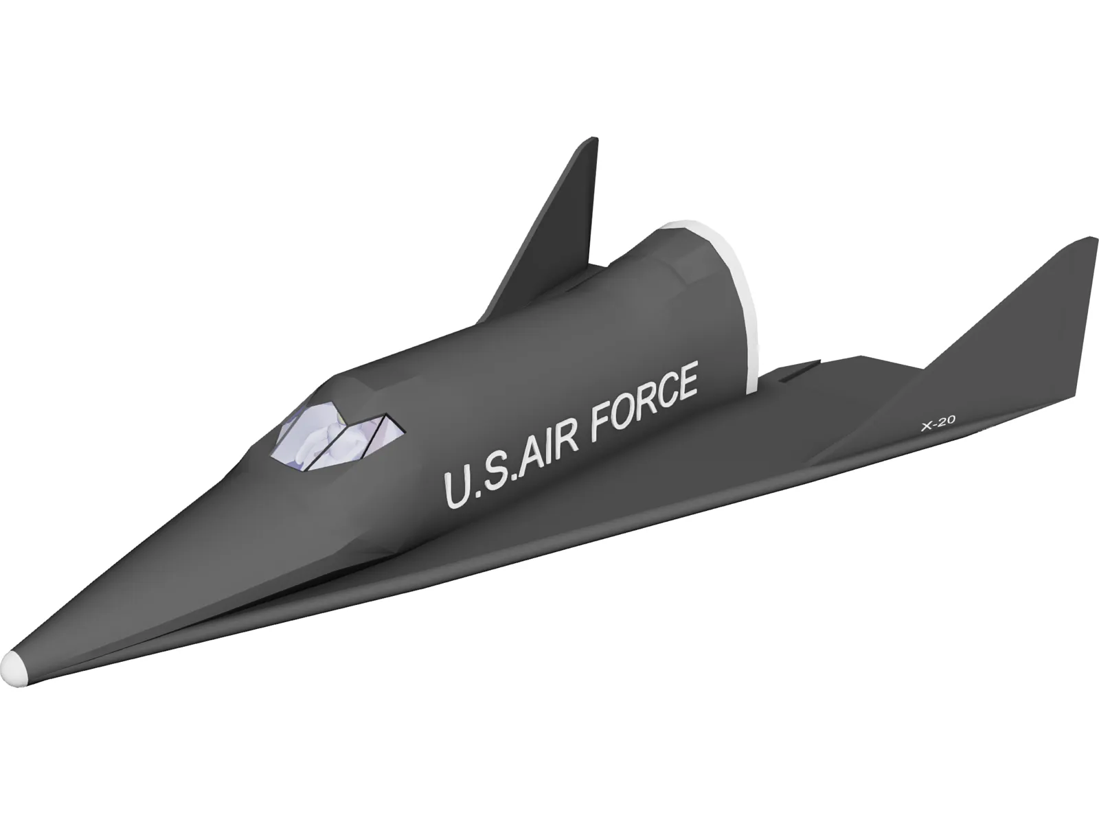 X-20 Dynasoar 3D Model
