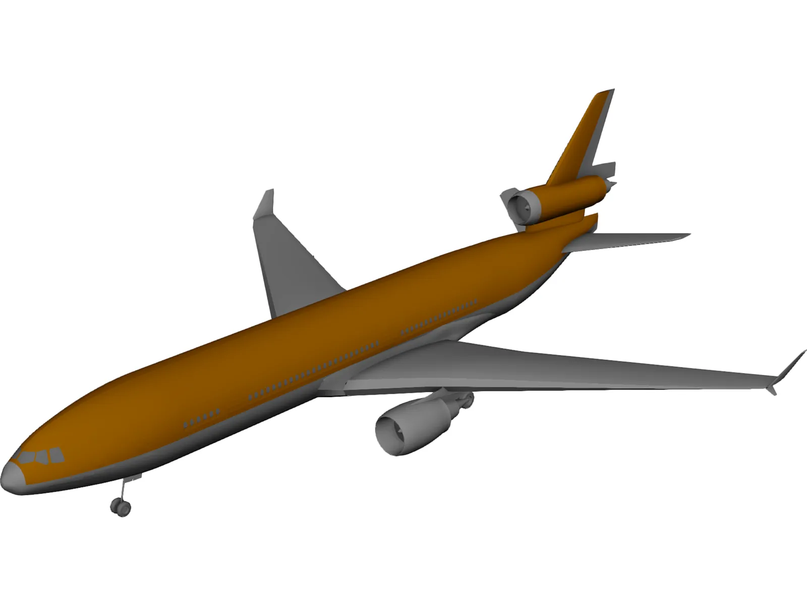 McDonnell Douglas MD-11 3D Model