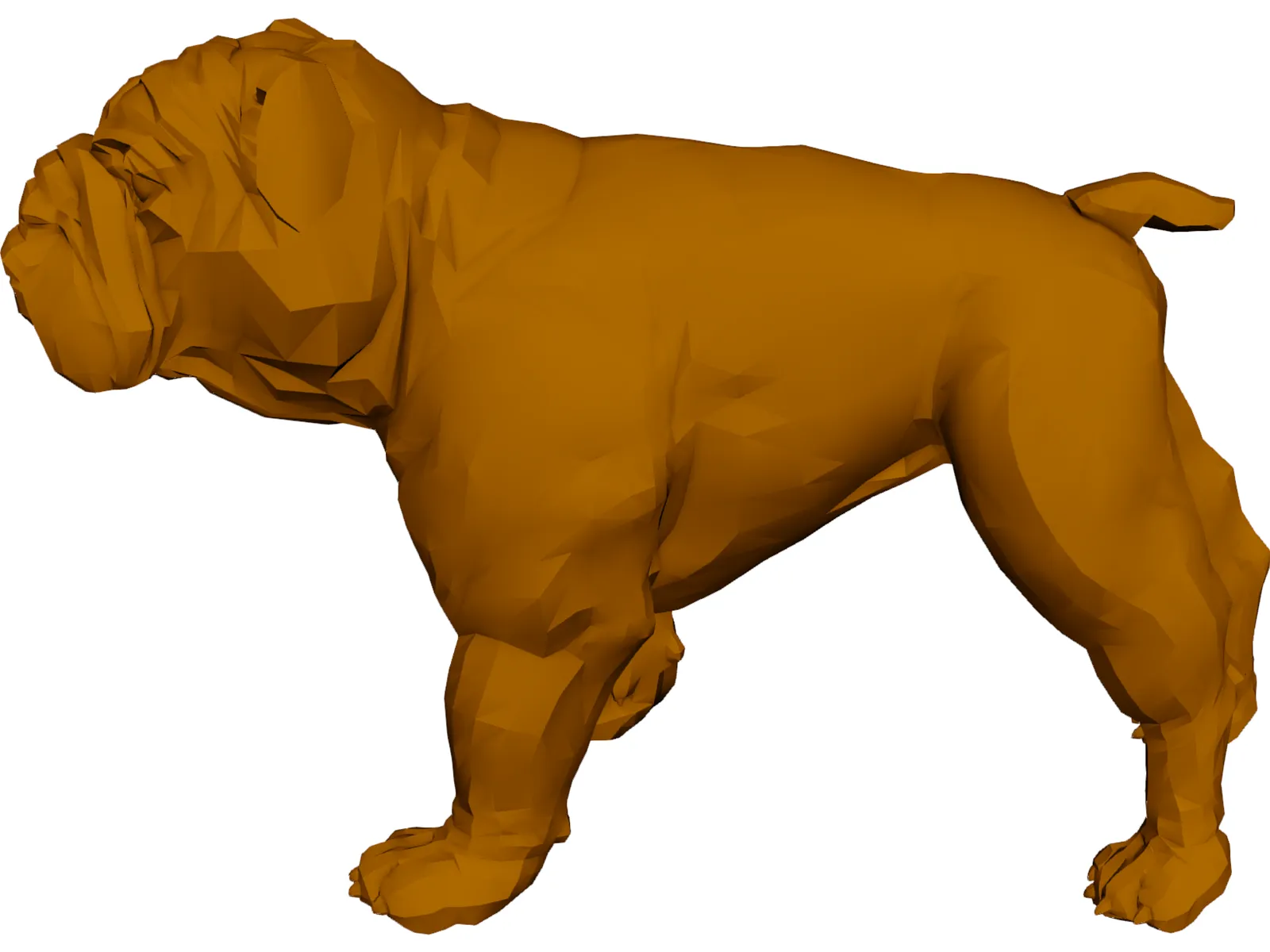 Bulldog 3D Model