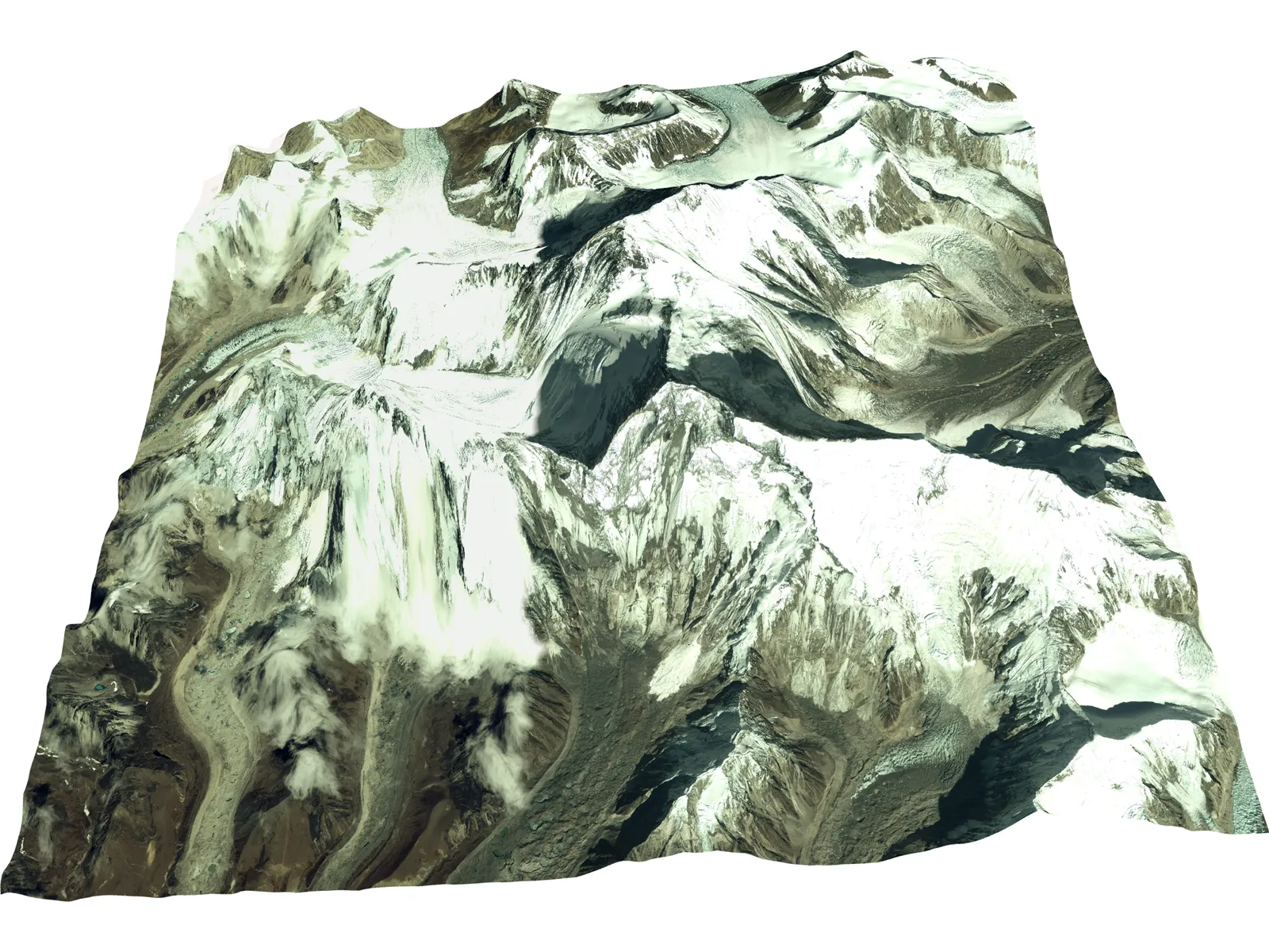 Mount Everest 3D Model