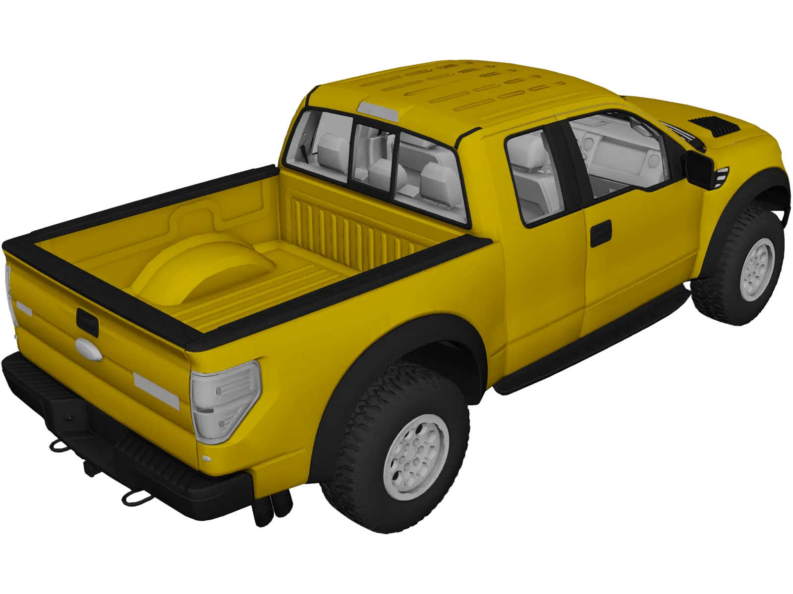 Ford SVT Raptor (2014) 3D Model