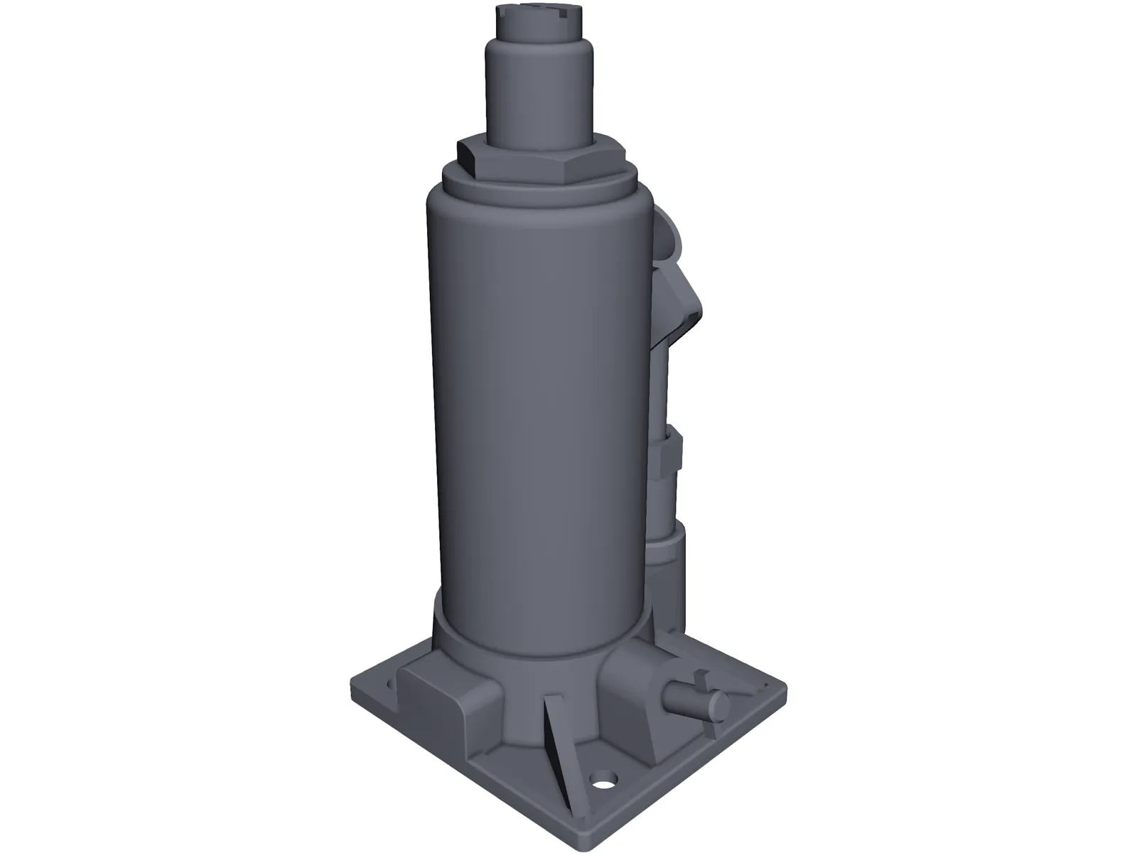 Hydraulic Jack 3D Model