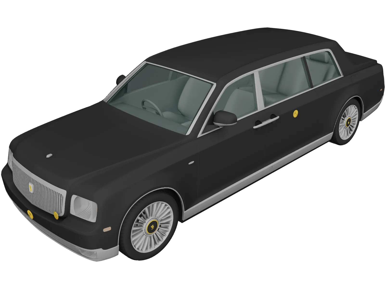 Toyota Century Royal (2006) 3D Model