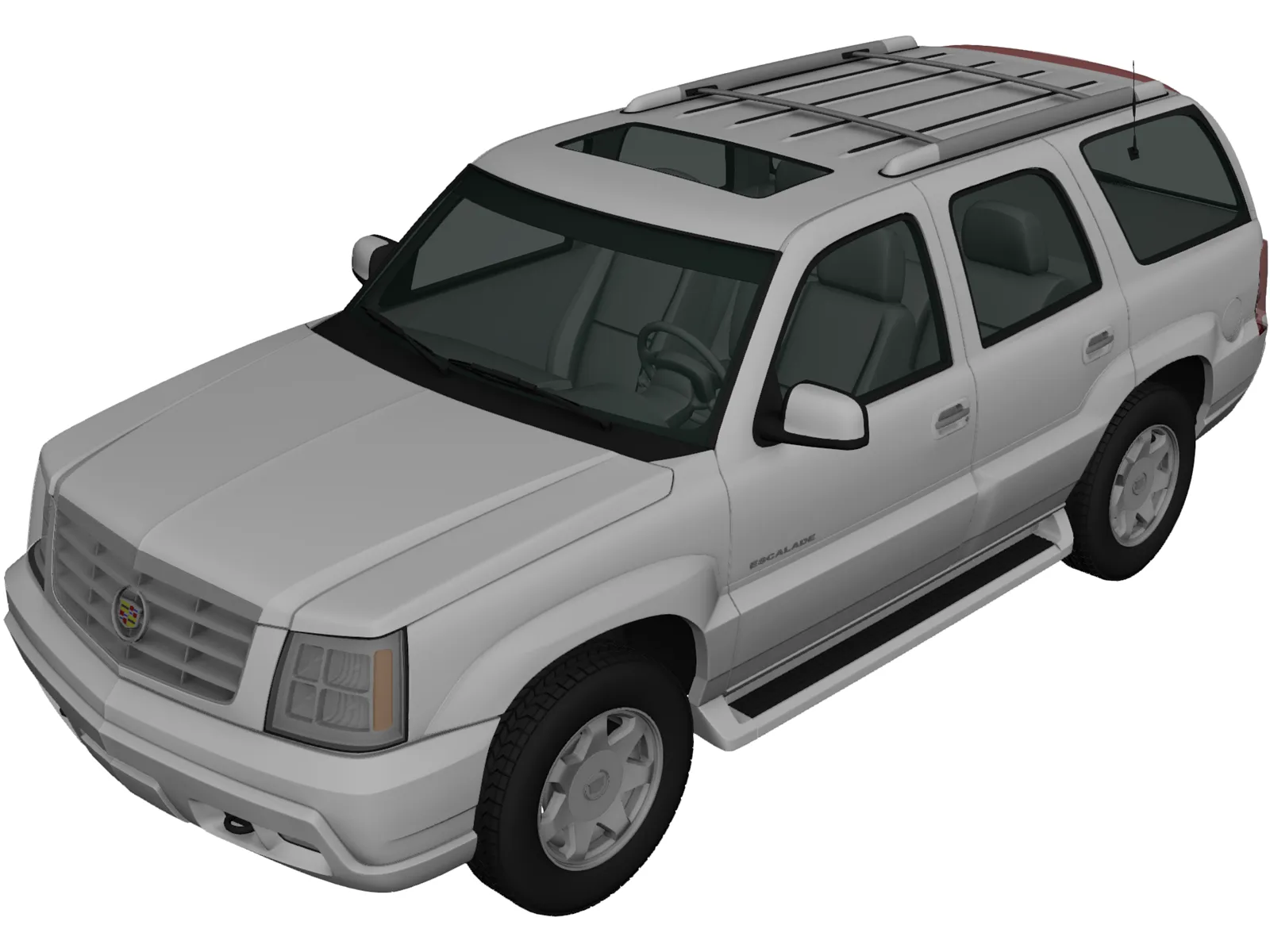 Cadillac Escalade (2002) 3D Model