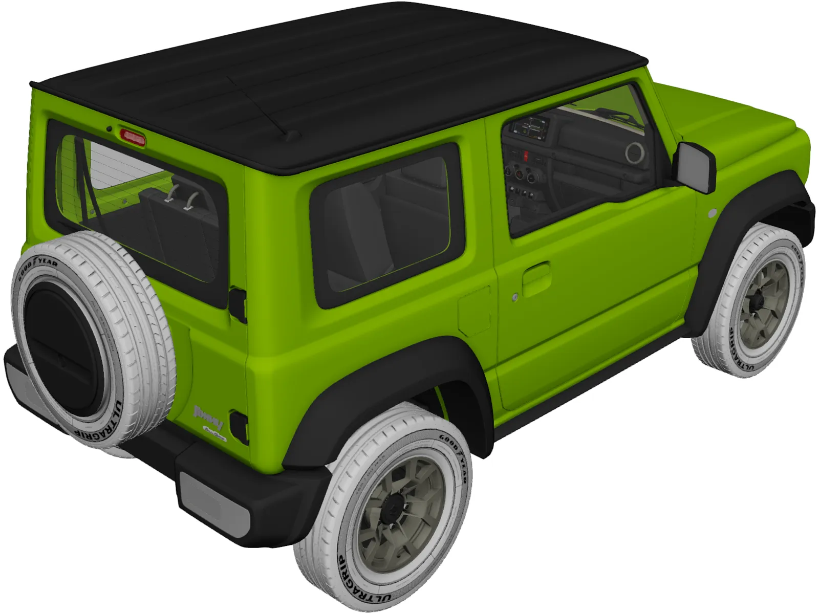 Suzuki Jimny (2019) 3D Model