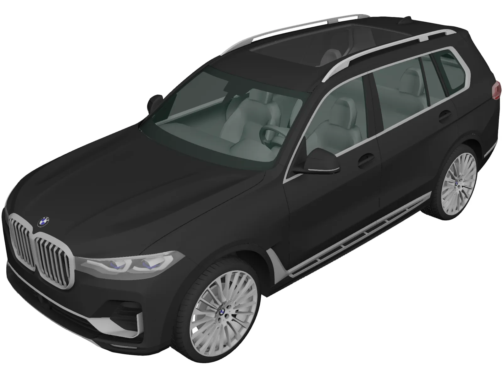 BMW X7 [G07] (2019) 3D Model