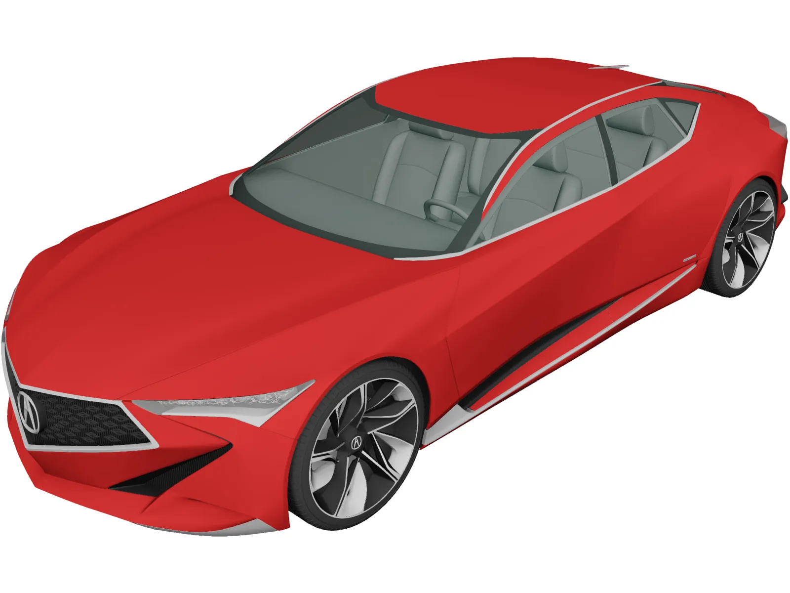 Acura Precision Concept (2016) 3D Model