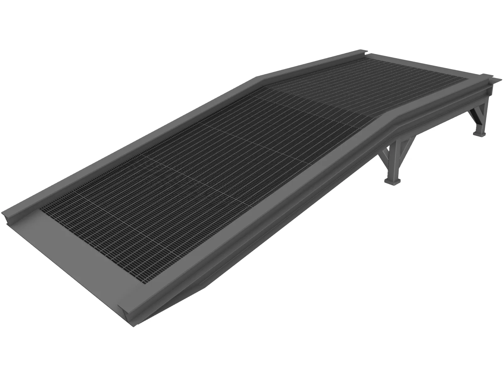 Loading Ramp 3D Model