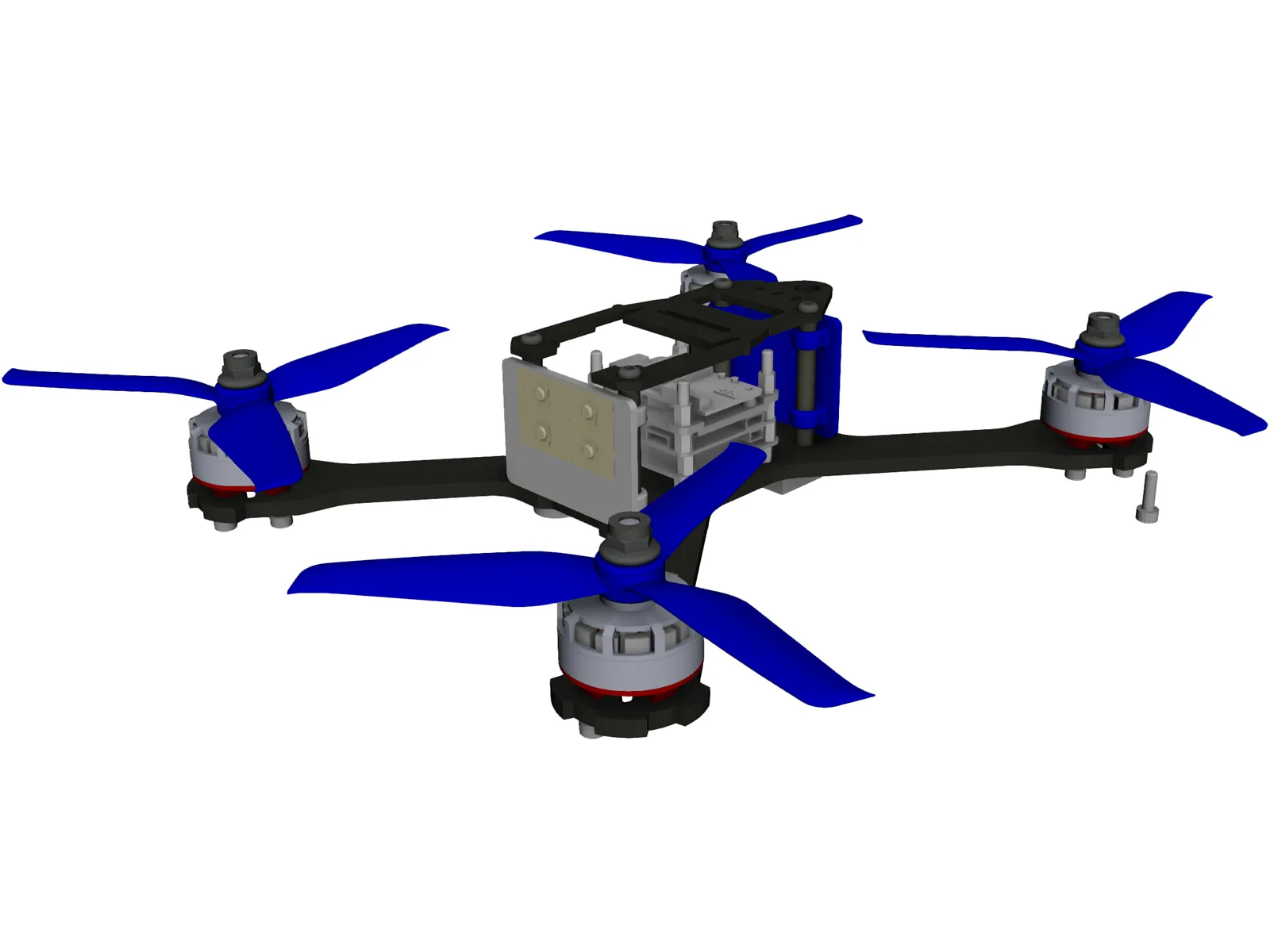 Franz Valve Balloon Drone Navigation 3D Model