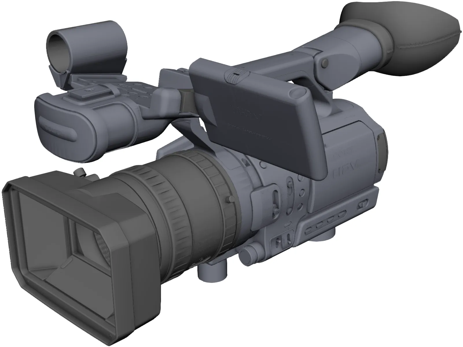 Sony Video Camera 3D Model