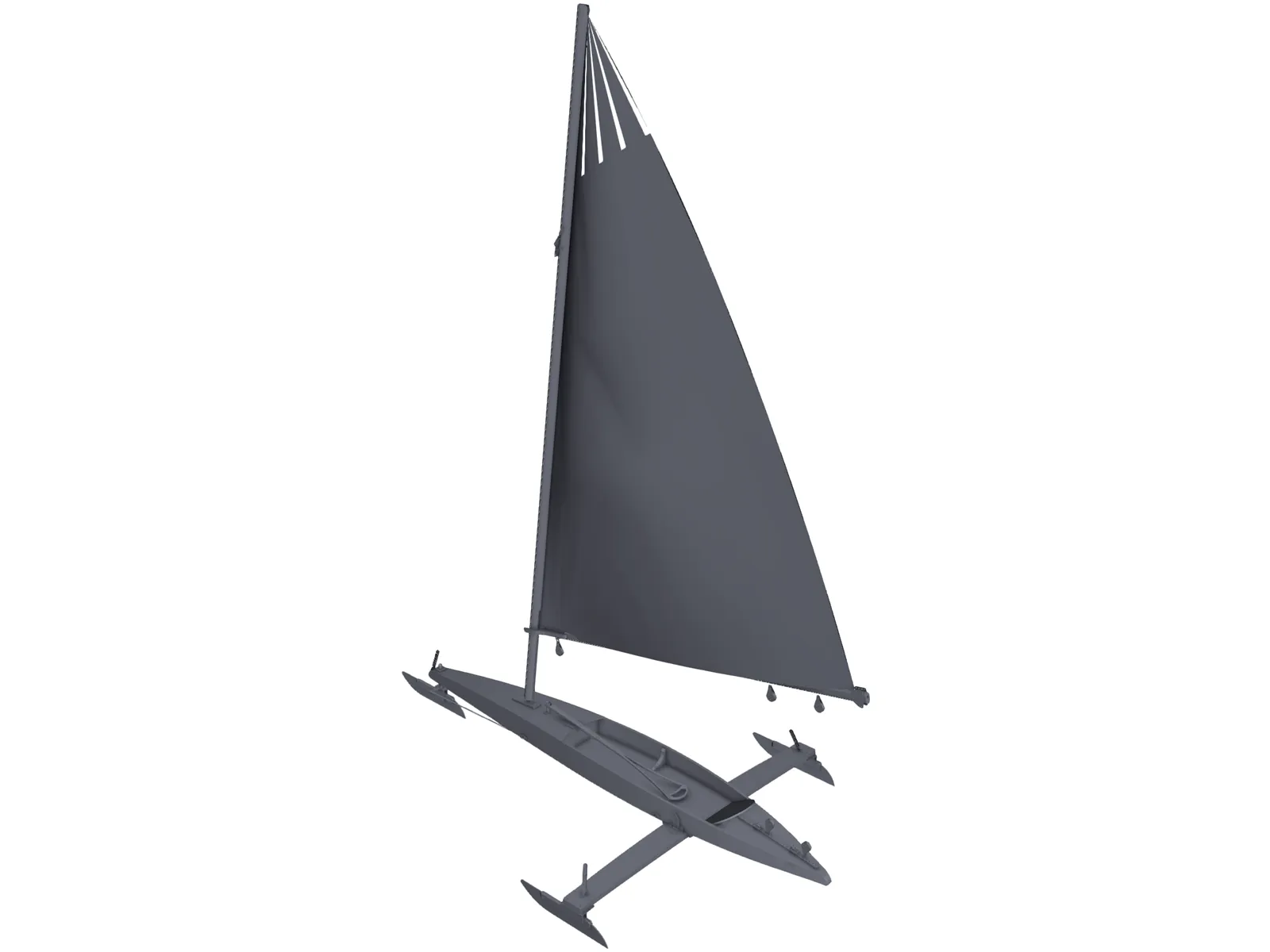 Iceboat DN-60 3D Model