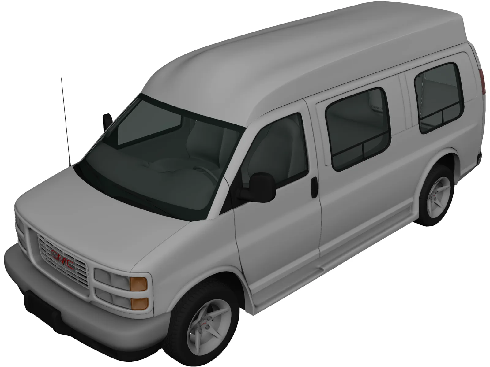 GMC Savana (1997) 3D Model