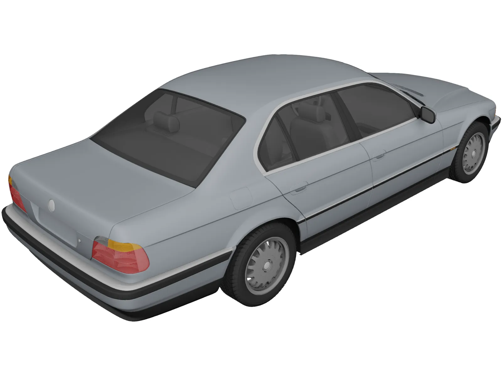 BMW 7-series [E38] (1994) 3D Model