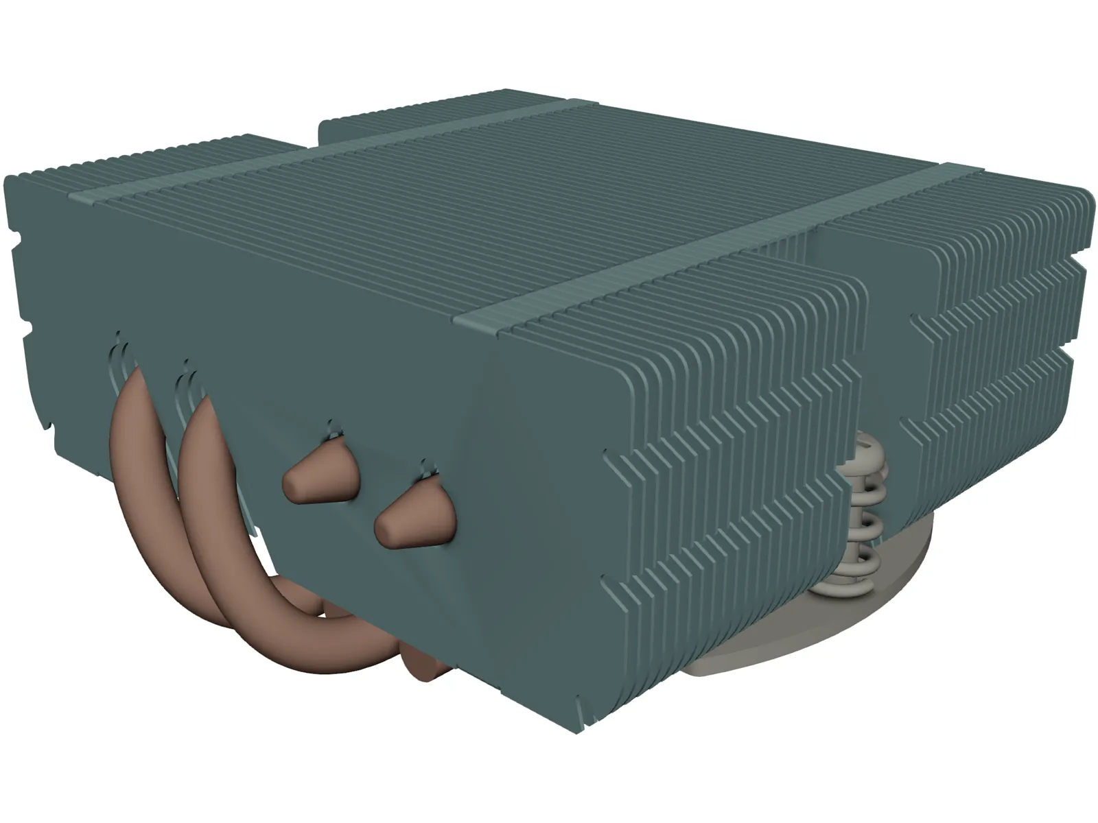 Noctua NH-L9X65 CPU Cooler 3D Model