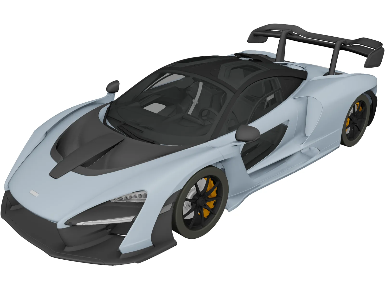 McLaren Senna (2019) 3D Model