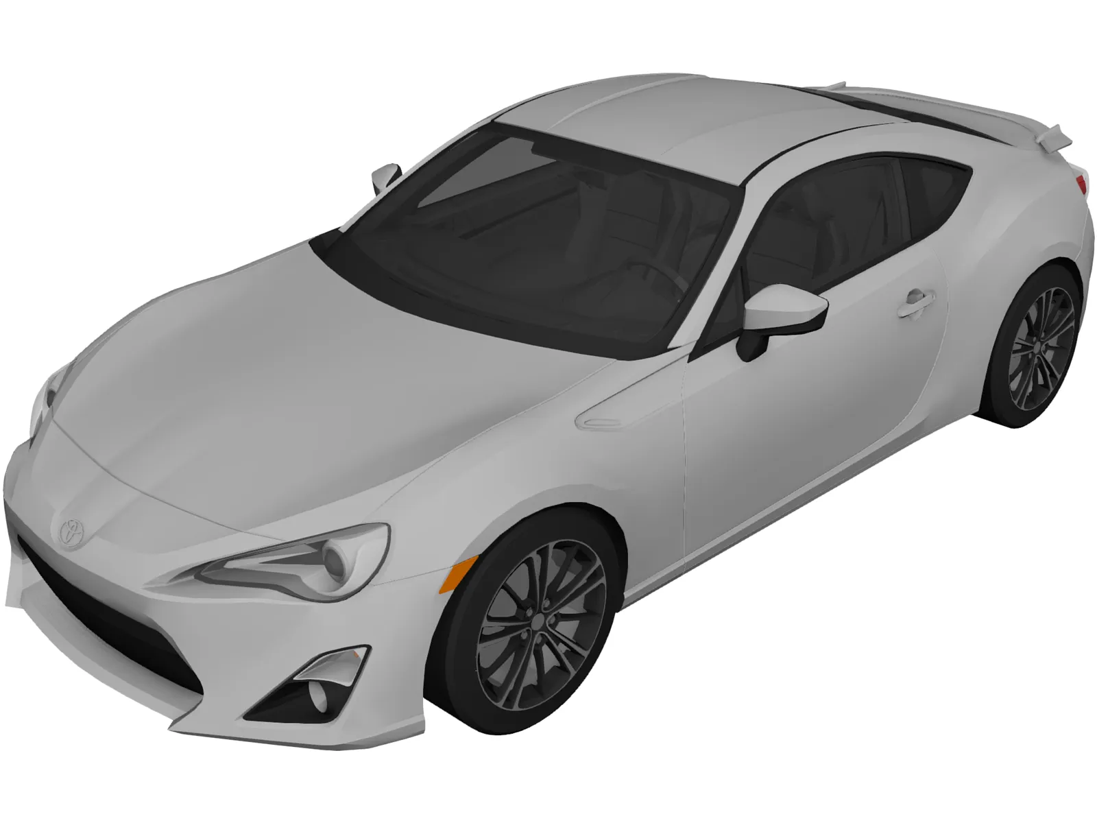 Toyota GT86 (2013) 3D Model