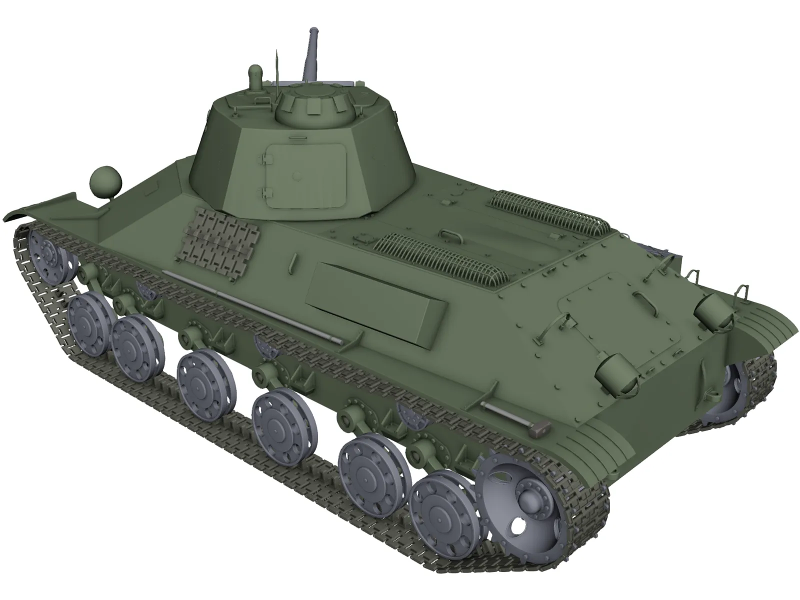 T-50-2 3D Model