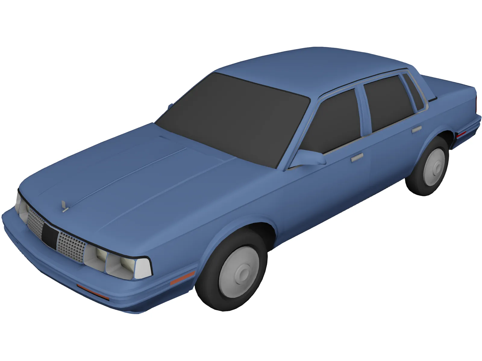 Oldsmobile Cutlass Ciera (1986) 3D Model