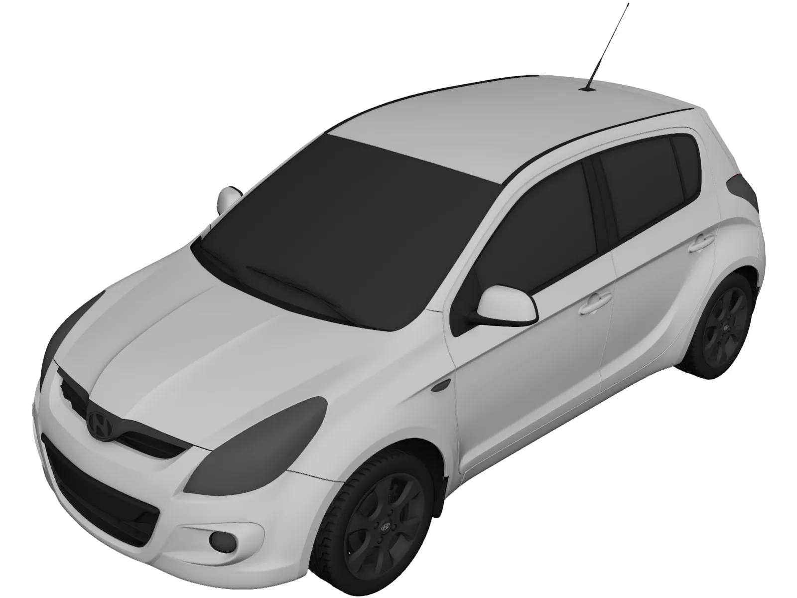 Hyundai i20 3D Model