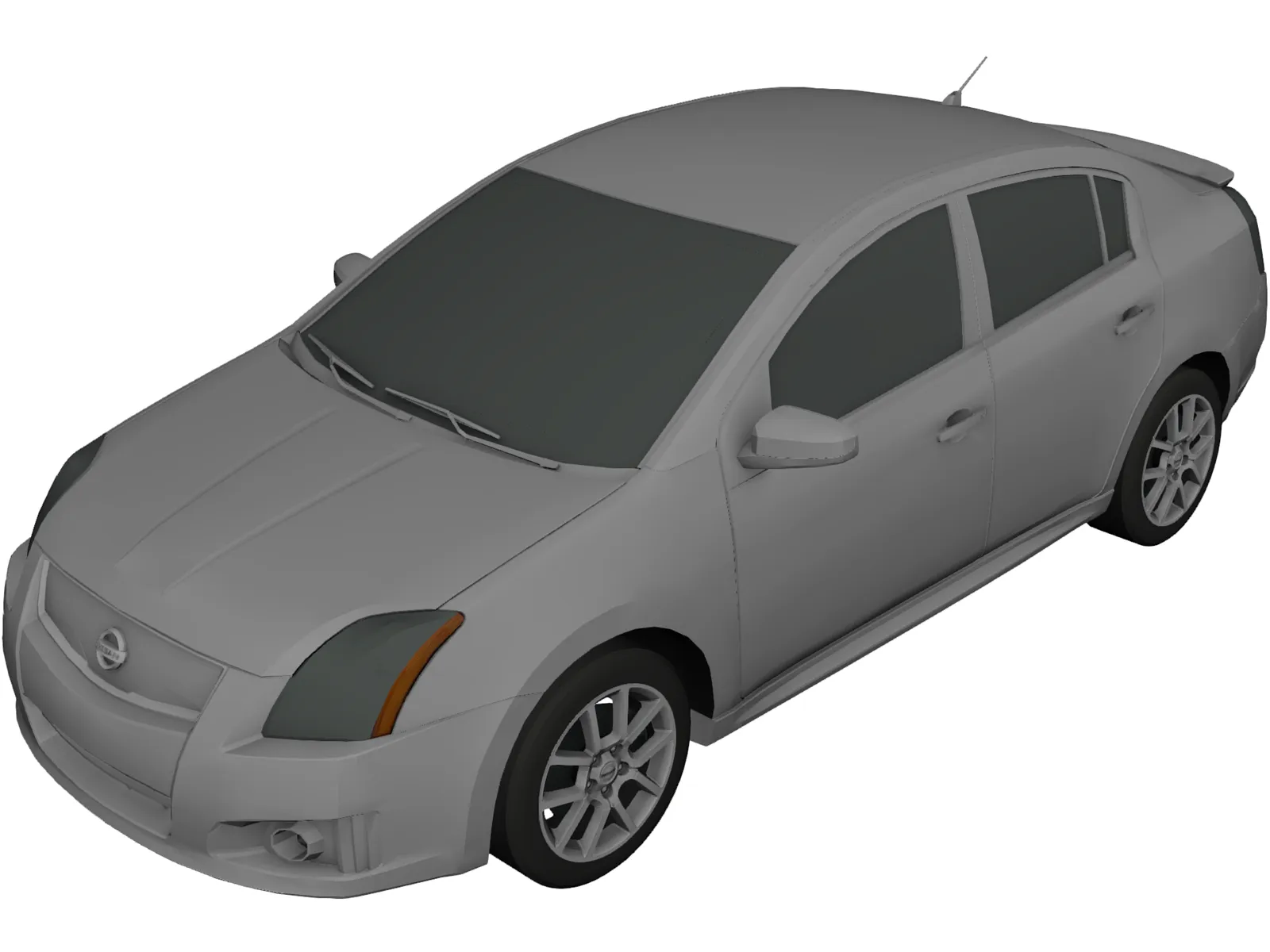 Nissan Sentra (2008) 3D Model