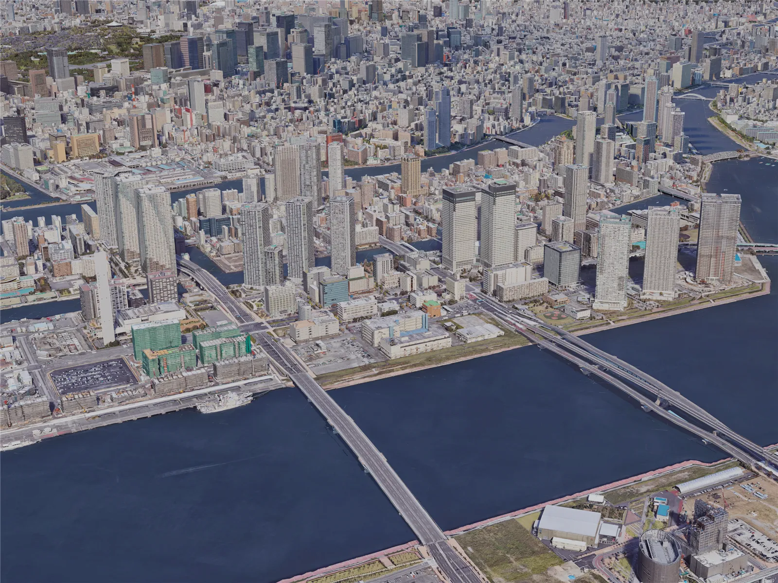 Tokyo City, Japan (2019) 3D Model