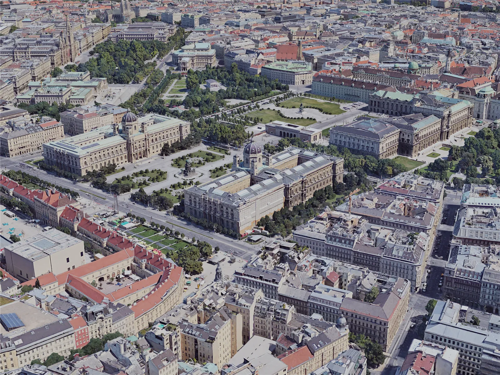 Vienna City, Austria (2019) 3D Model