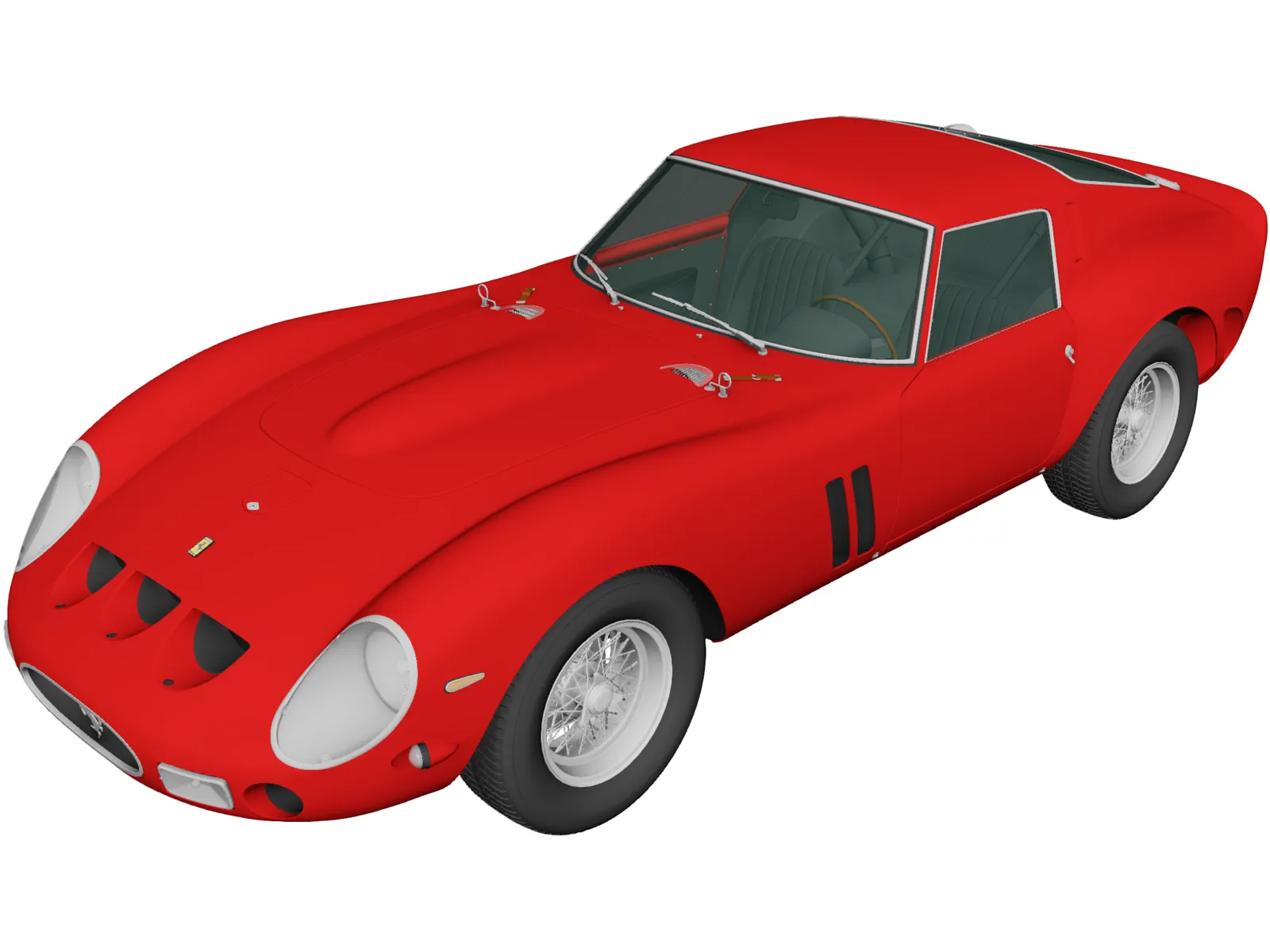 Ferrari 250 GTO (1962) 3D Model