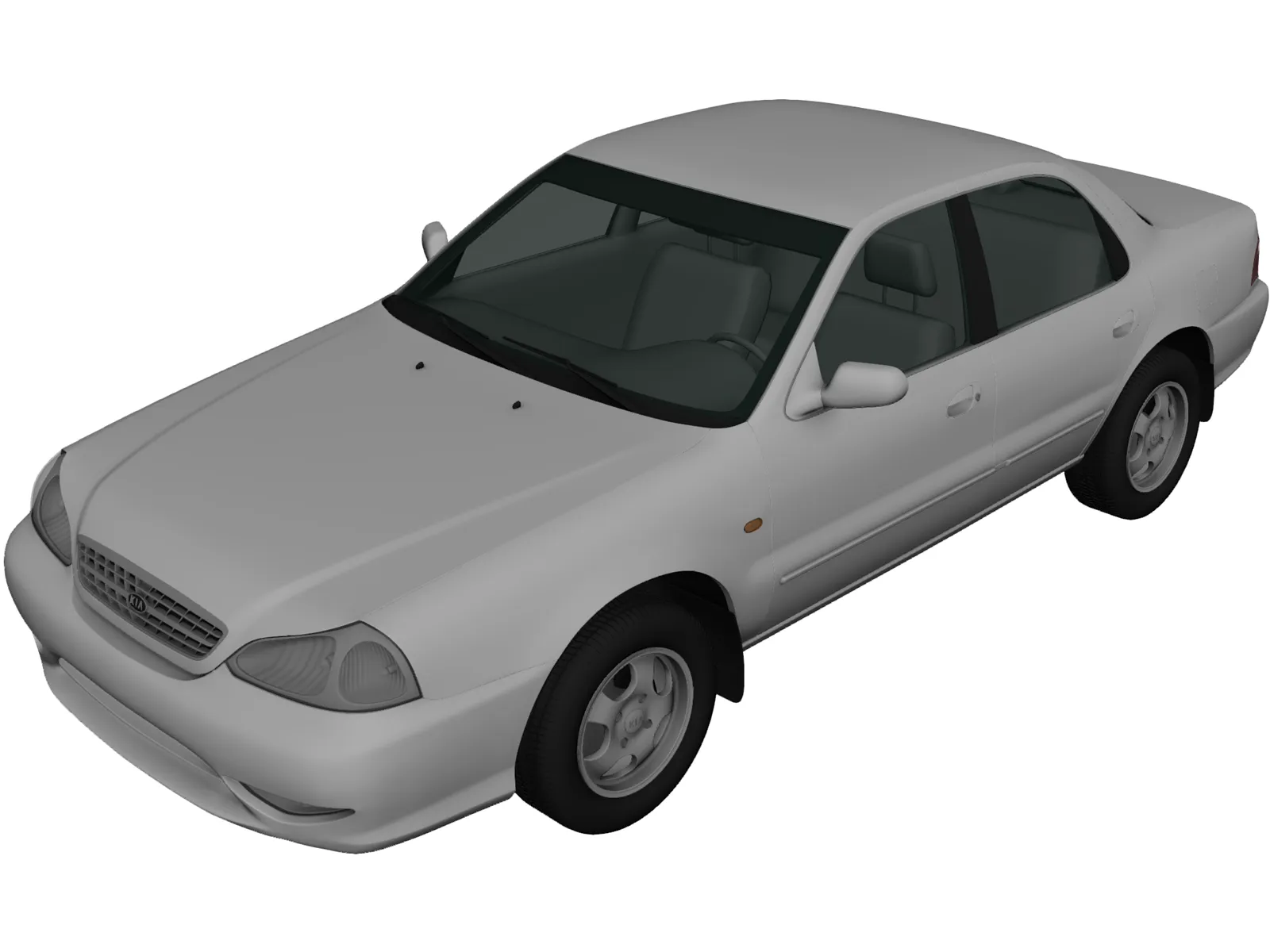 Kia Clarus (1998) 3D Model