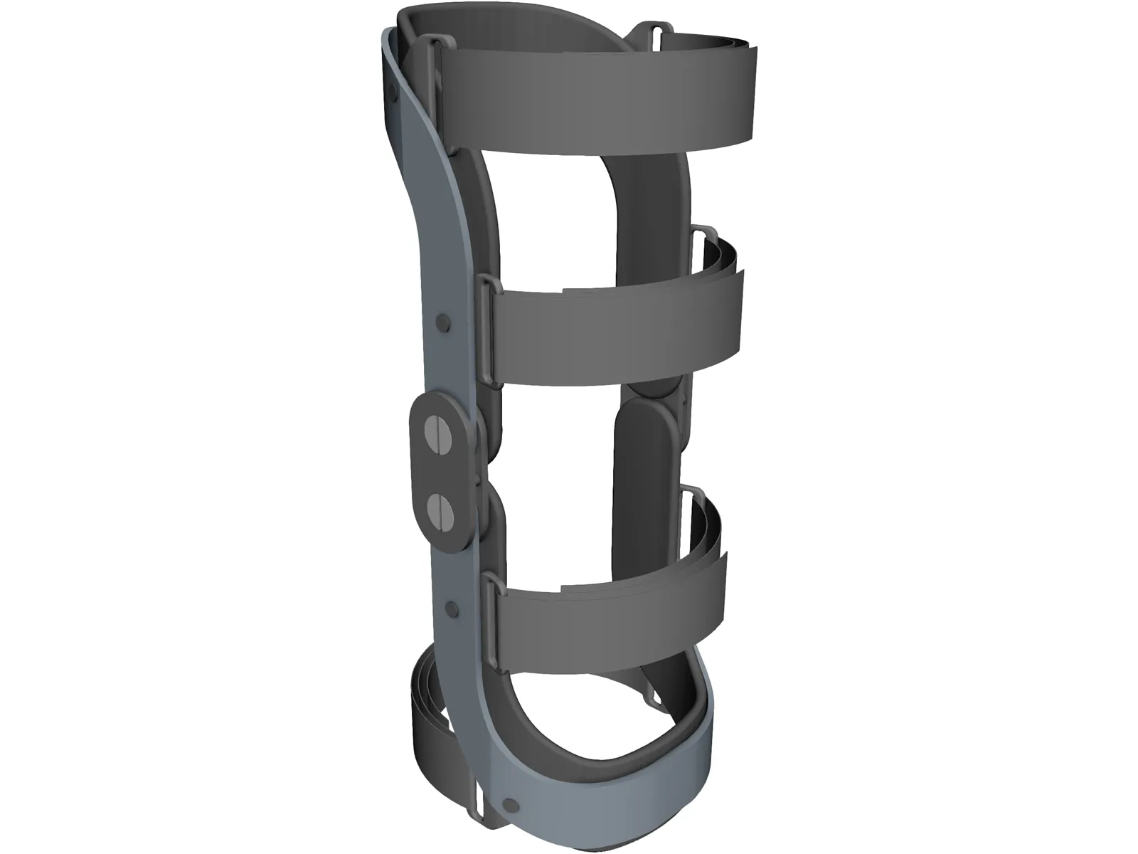 Human Knee Joint Brace 3D Model