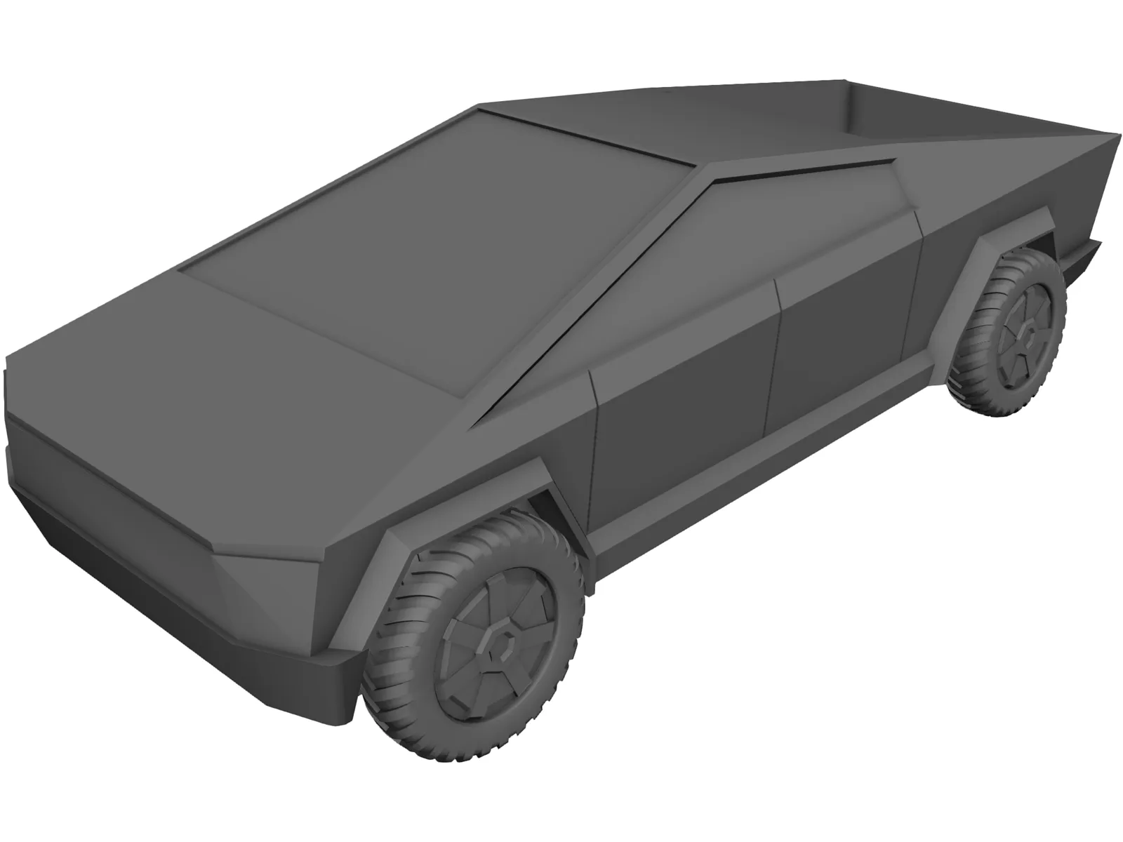 Tesla Cybertruck 3D Model