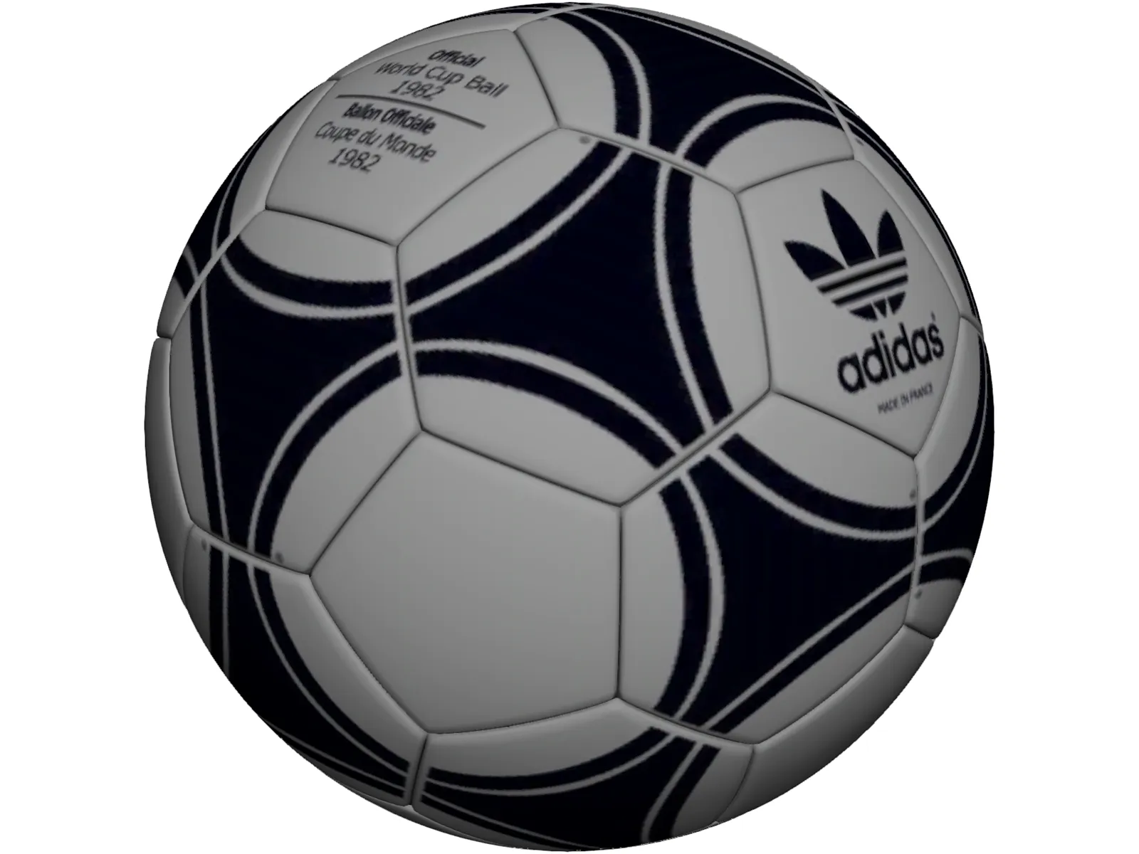 Adidas Football Ball (1982) 3D Model