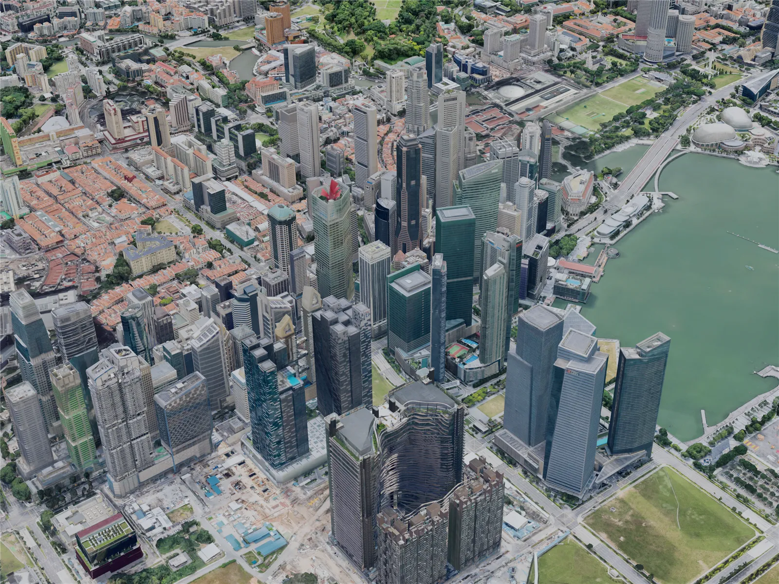 Singapore City (2019) 3D Model