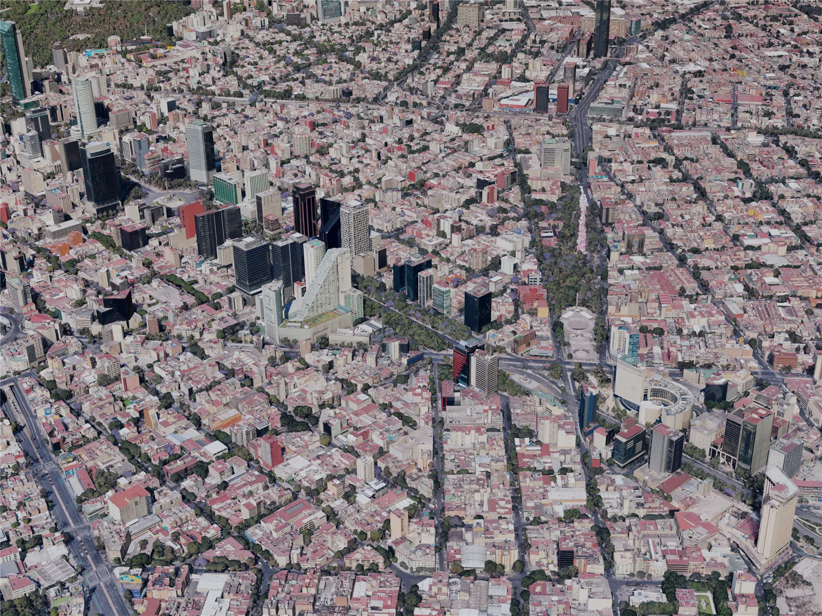Mexico City, Mexico (2019) 3D Model