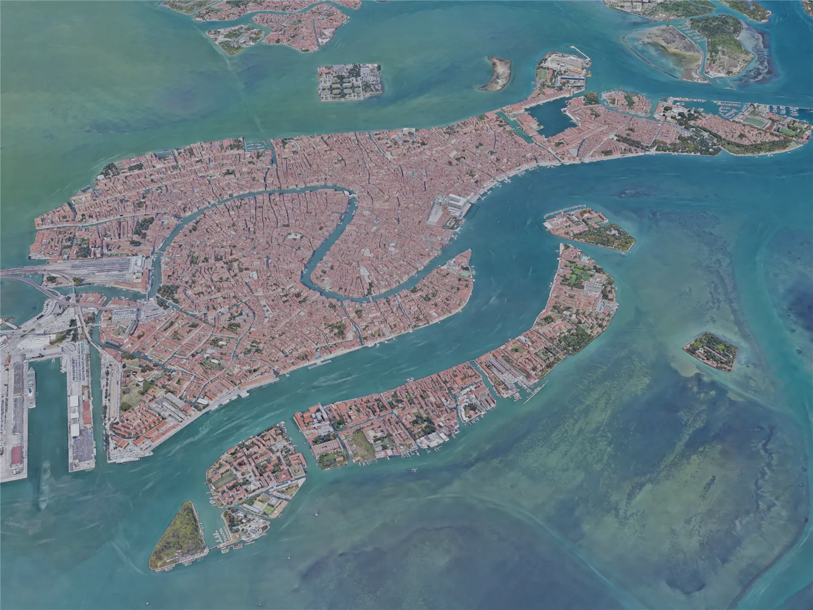 Venice City, Italy (2019) 3D Model