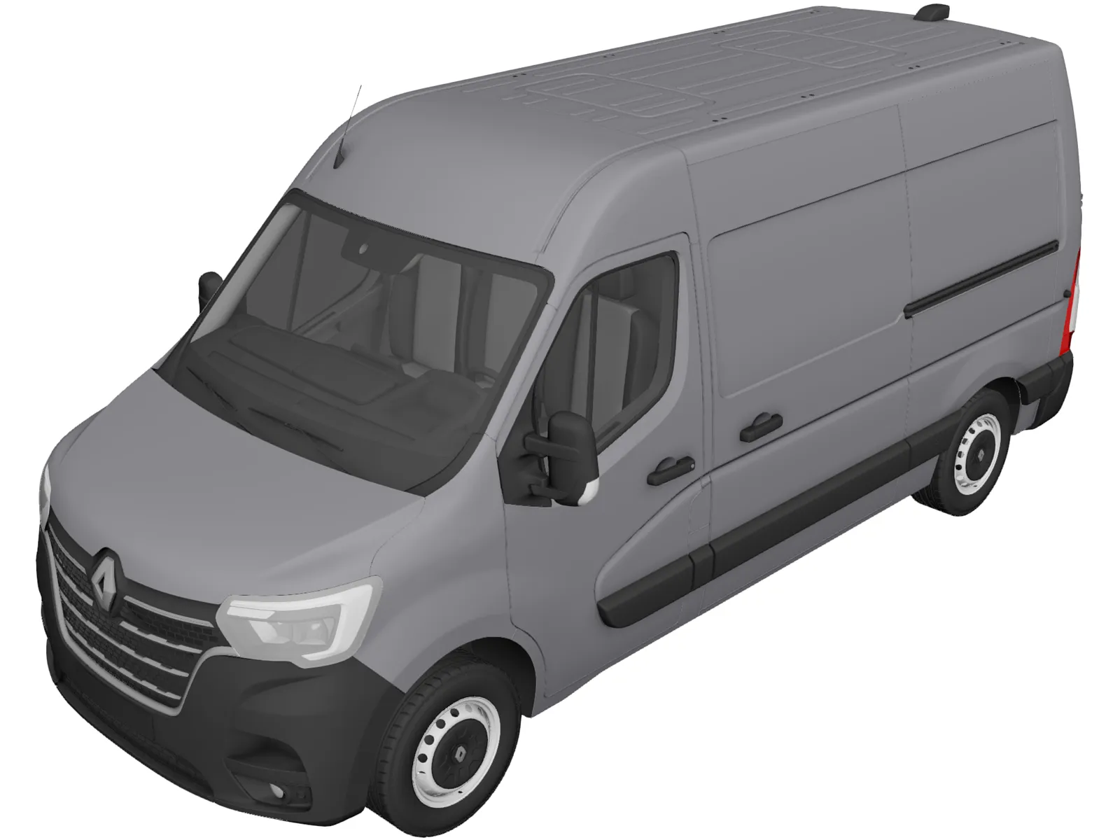 Renault Master (2020) 3D Model