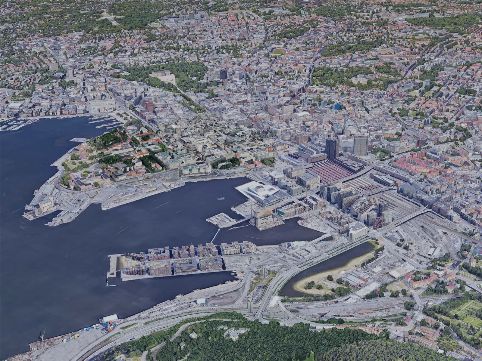 Oslo City, Norway (2019) 3D Model