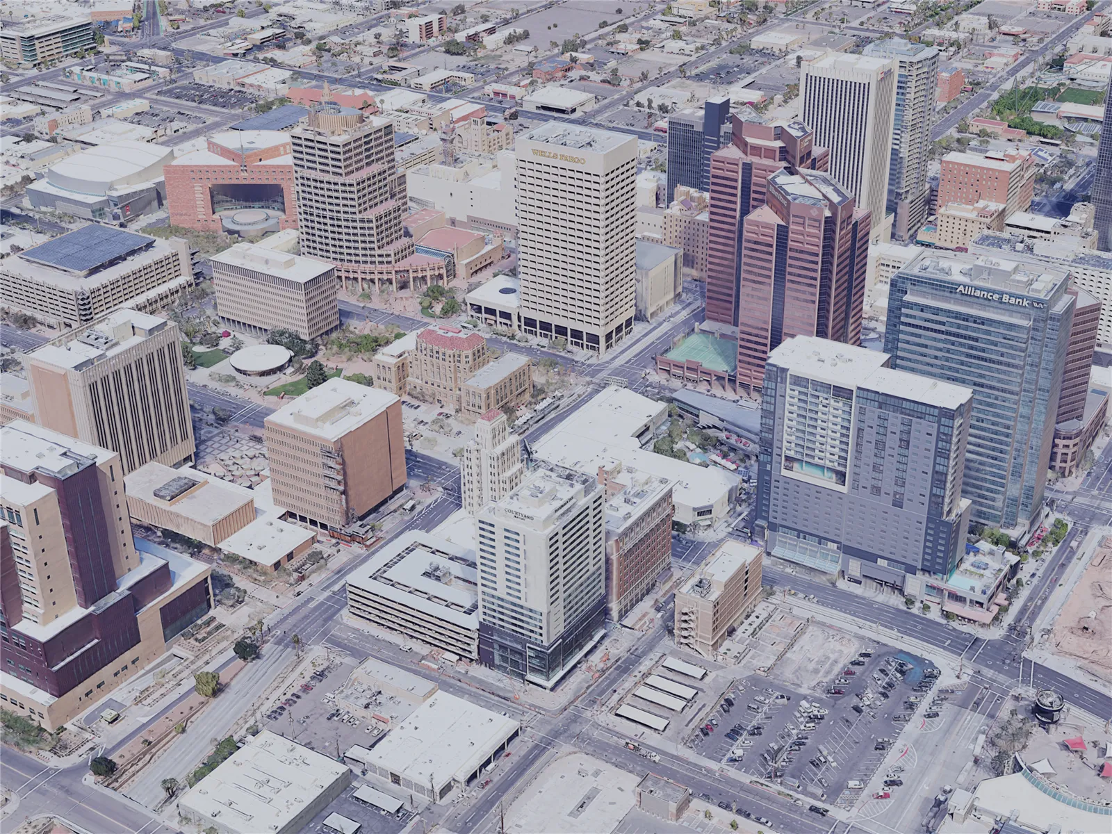 Phoenix City, AZ, USA (2019) 3D Model