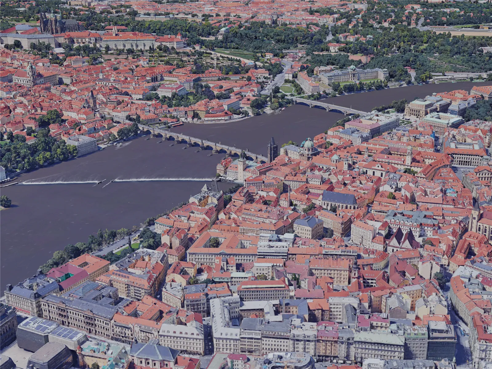 Prague City, Czechia (2019) 3D Model