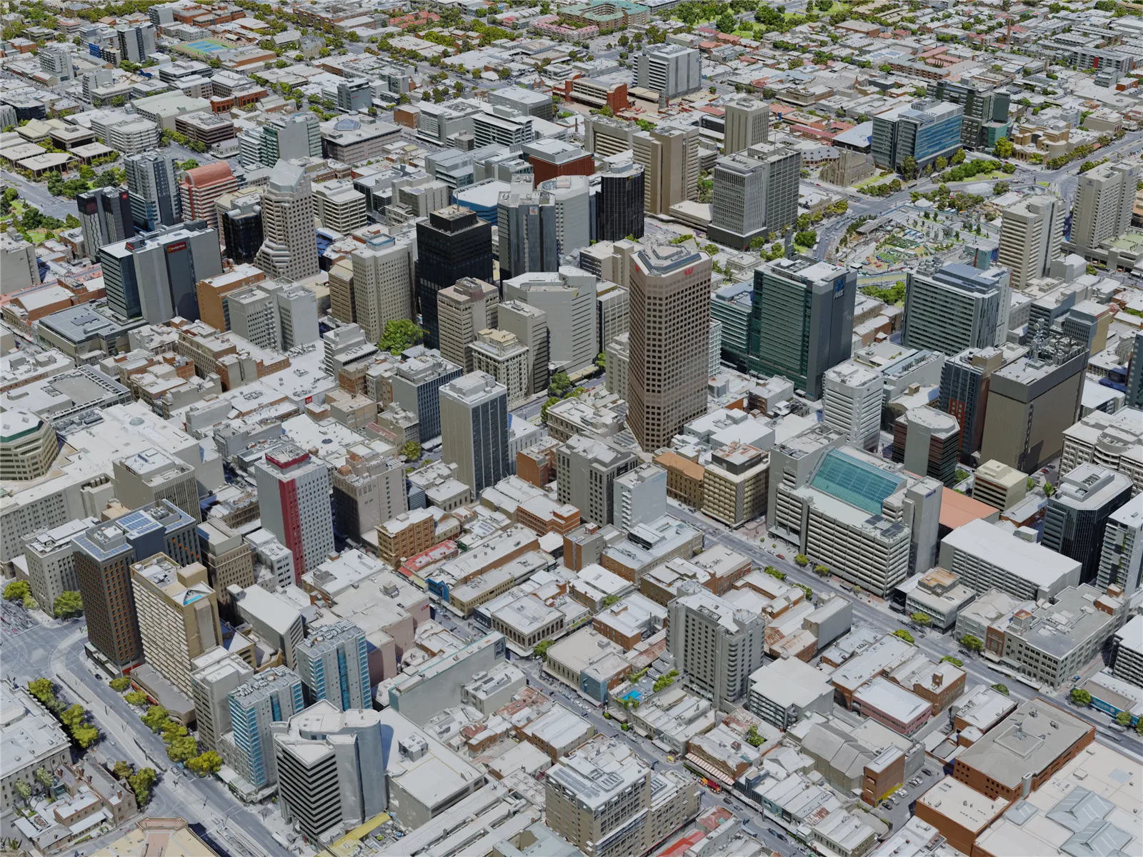 Adelaide City, Australia (2019) 3D Model