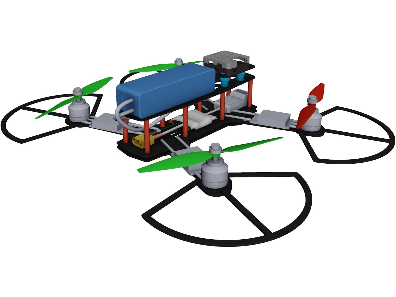 Quadcopter 3D Model