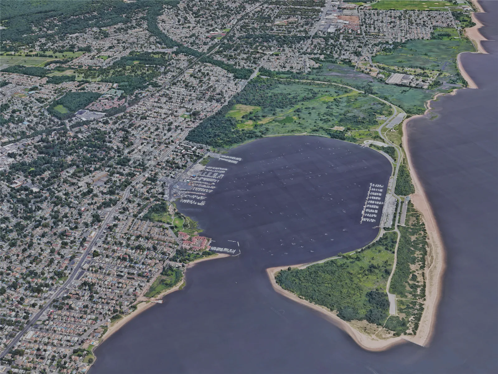 New York City, Staten Island, USA (2019) 3D Model