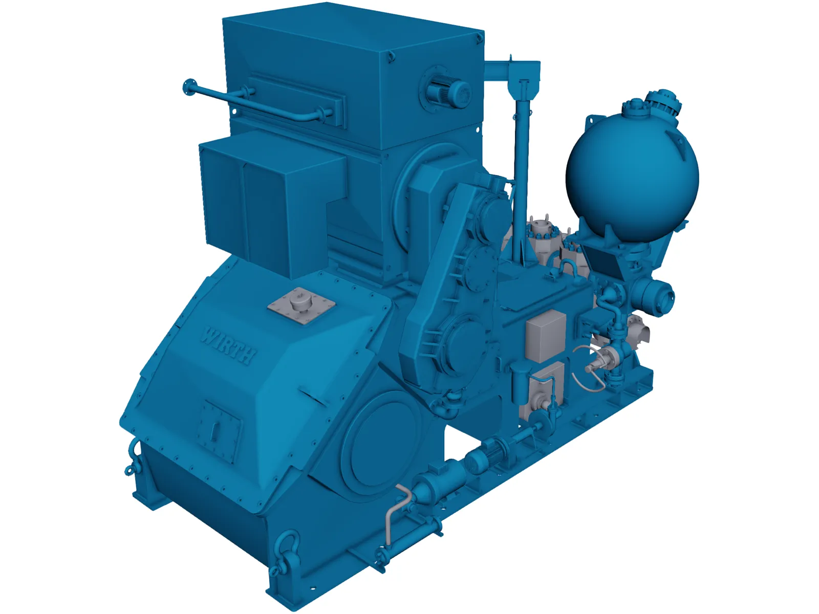 Pressure Pump 3D Model