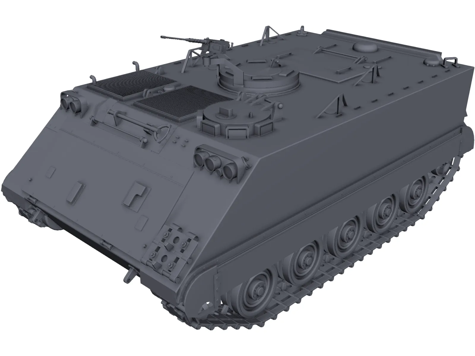 M113 APC1 3D Model