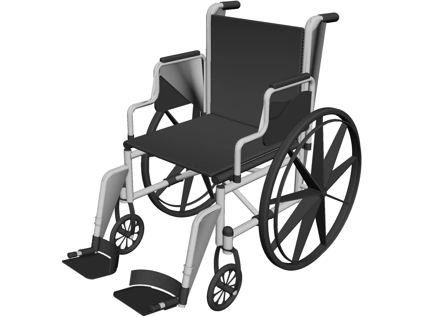 Wheelchair 3D Model