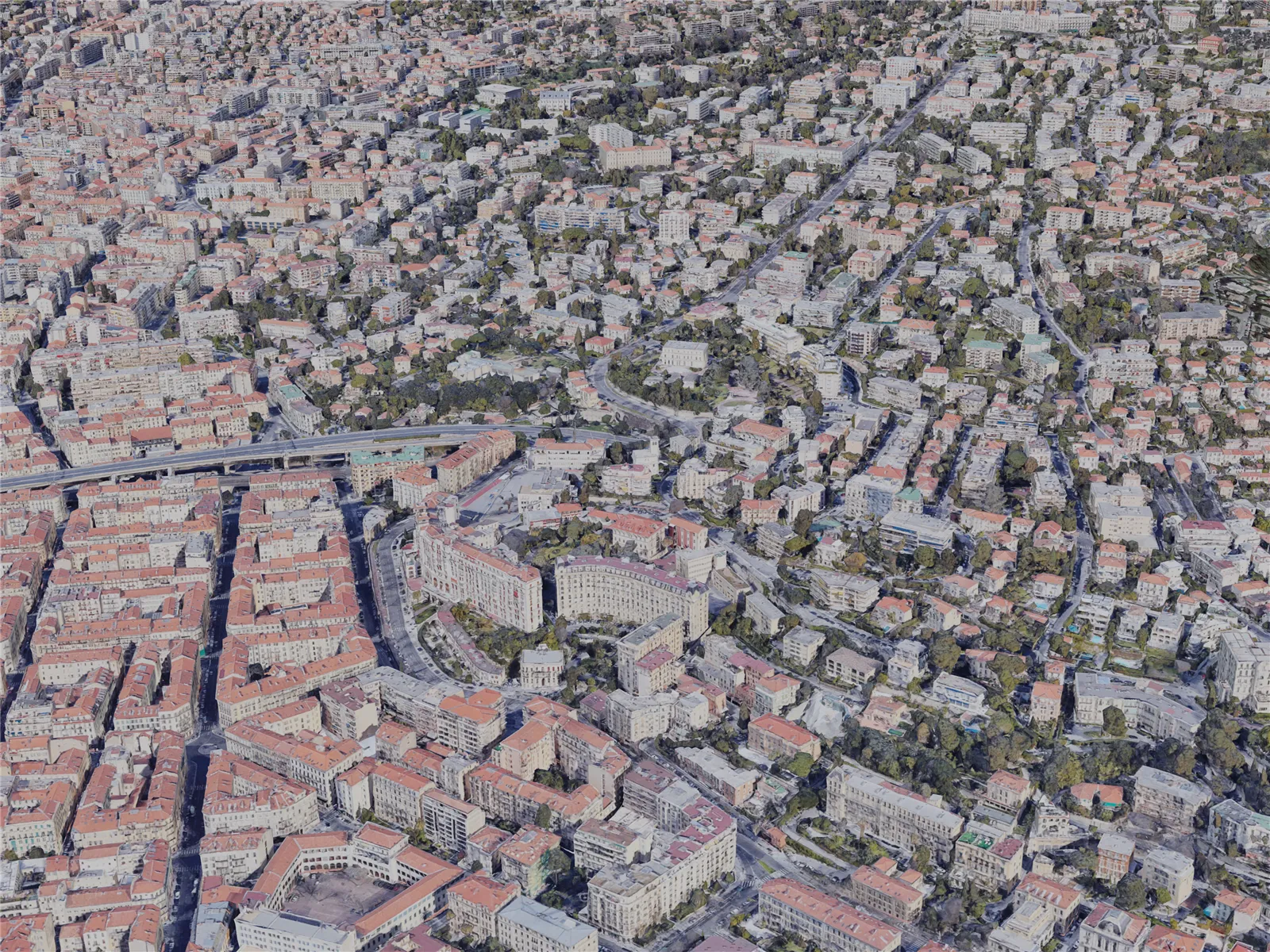 Nice City, France (2019) 3D Model