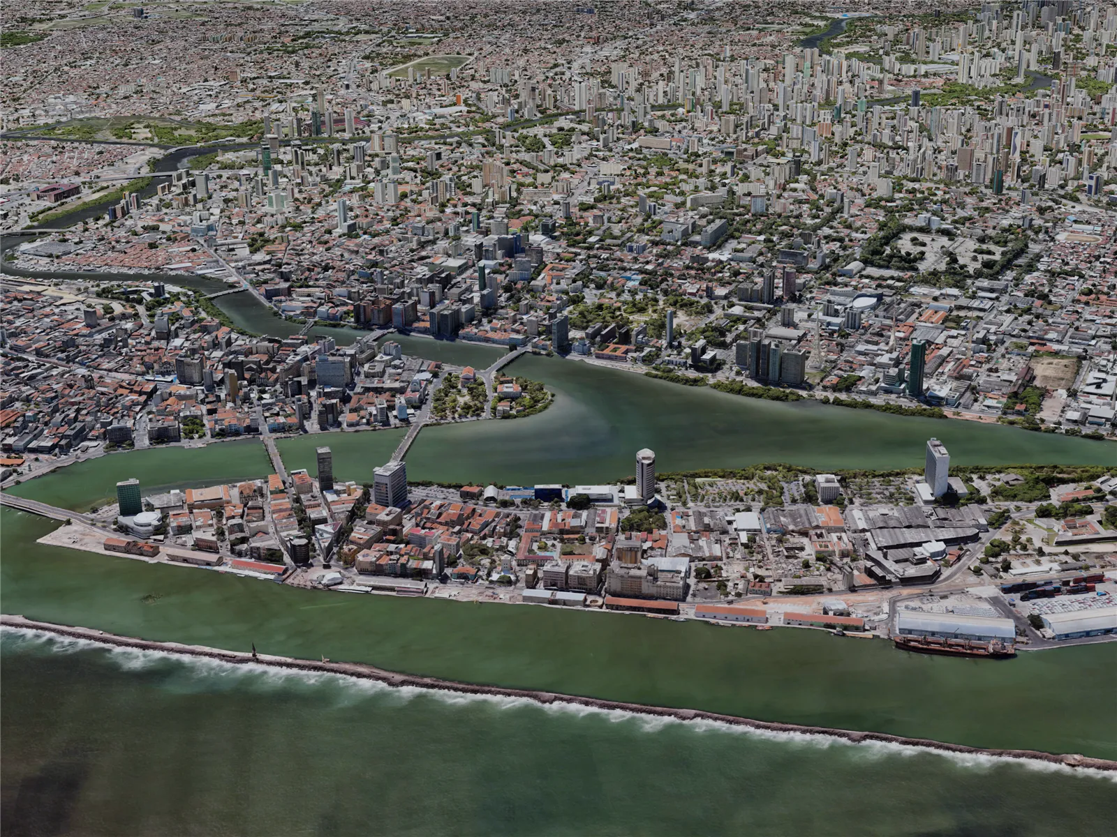 Recife City, Brazil (2019) 3D Model